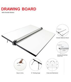 Drawing Board Technical - Table Model with Parallel Motion