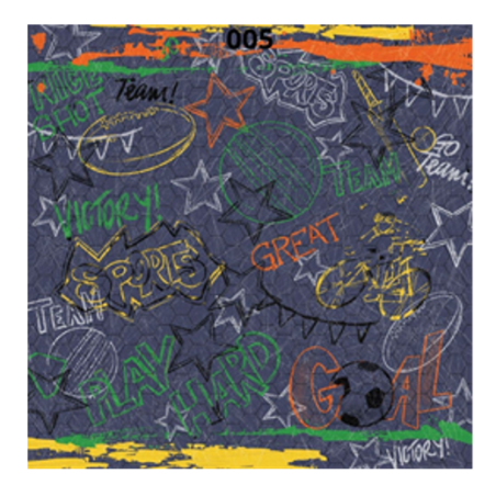 Scrap Collections Sport Paper 005