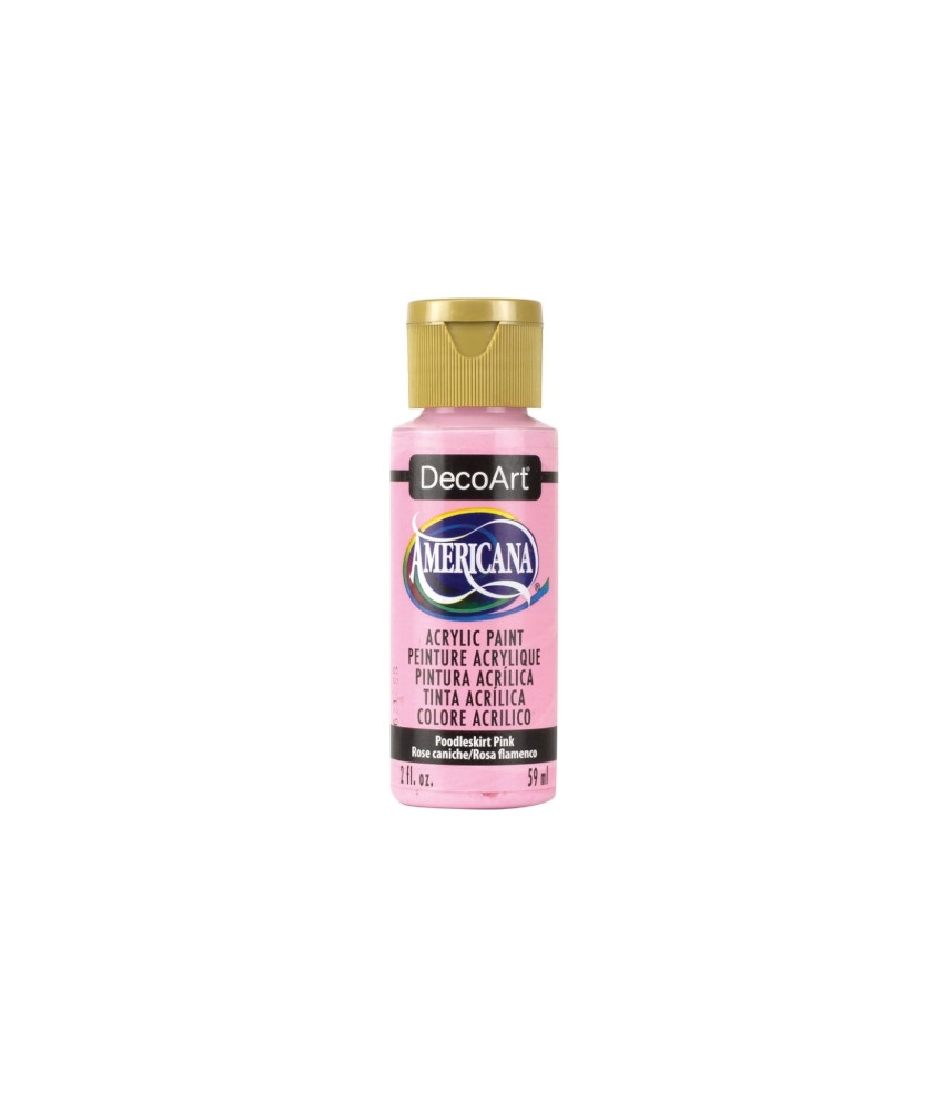 DecoArt - Americana Acrylic Paint 59ml Poodle Skirt Pink