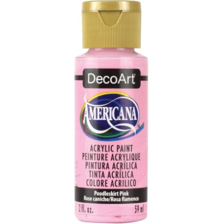 DecoArt - Americana Acrylic Paint 59ml Poodle Skirt Pink