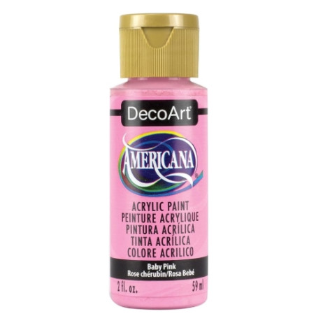 DecoArt - Americana Acrylic 59ml Paint Baby Pink