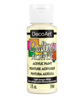 DecoArt - Crafter's Acrylic 59ml Light Antique White