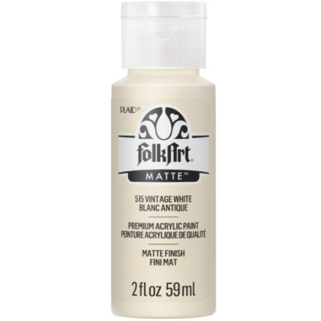 FolkArt Plaid - Acrylic 59ml Vintage White