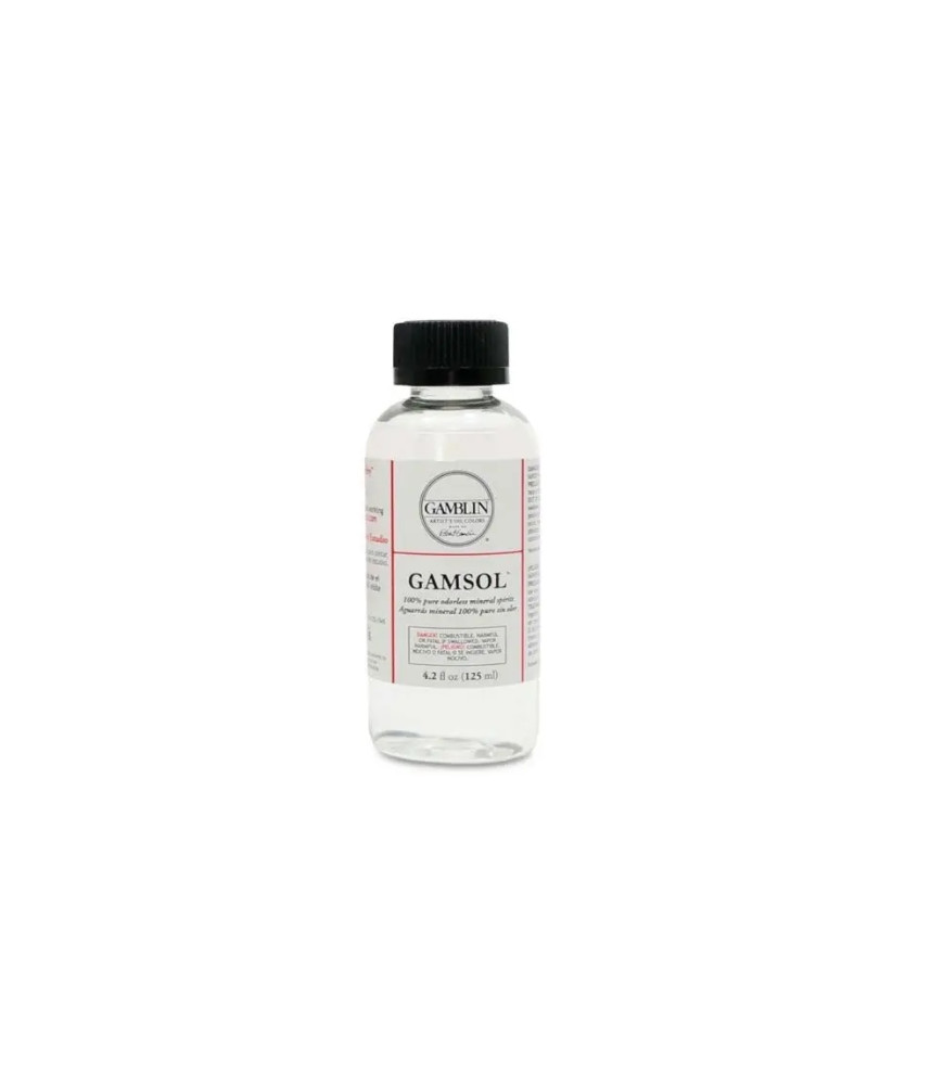 Gamblin Gamsol Odorless Mineral Spirits 125ml