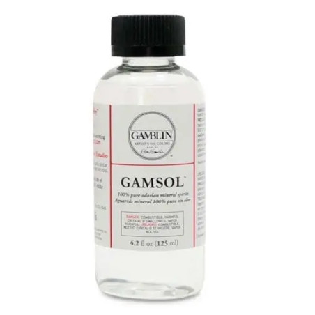 Gamblin Gamsol Odorless Mineral Spirits 125ml