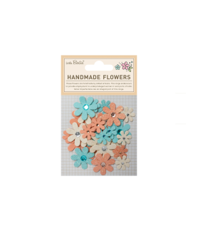 Little Birdie Handmade Flowers Sparkle Florettes - Sun & Rain 30pc