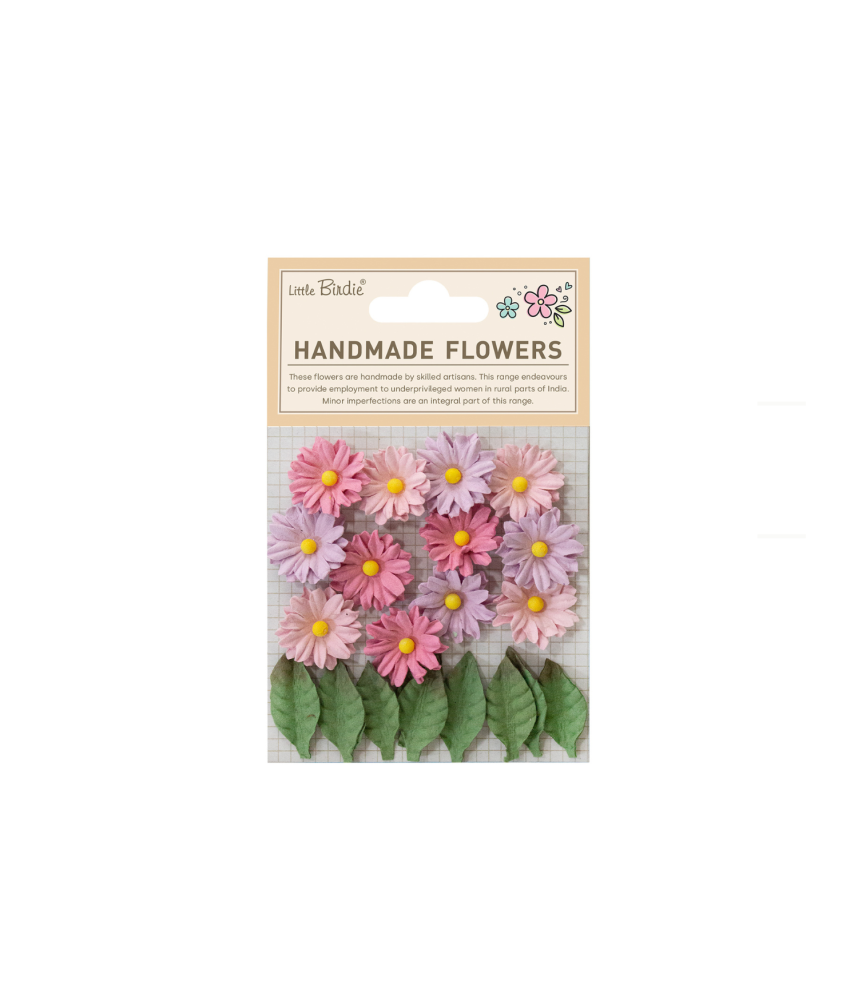 Little Birdie Handmade Flower Cyra - Lavender Vibes 20pc