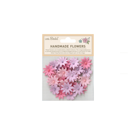Little Birdie Handmade Flowers Valerie - Lavender Vibes 32pc
