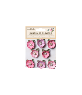 Little Birdie Handmade Flower Butter cup - Lavender Vibes 8pc