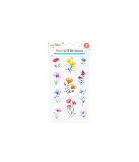 Little Birdie Peel off Sticker - Bloom & Grow, Approx 18.1 x 10.4cm, 1 Sheet