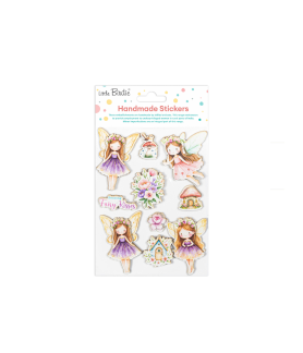 Little Birdie Self Ahesive Handmade Stickers - Fairy Affection 10pc