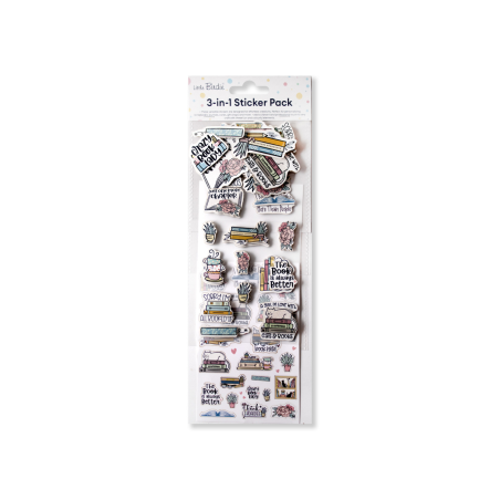 Little Birdie 3 in 1 Pack - Sticker, Embellishment & Ephemera - Books Always