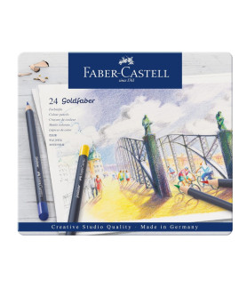Faber-Castell Goldfaber Colour Pencils 24Pc