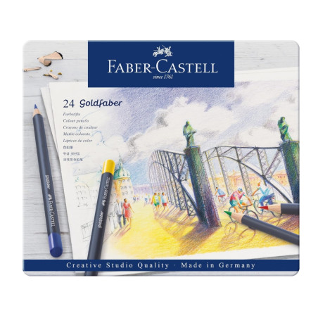 Faber-Castell Goldfaber Colour Pencils 24Pc