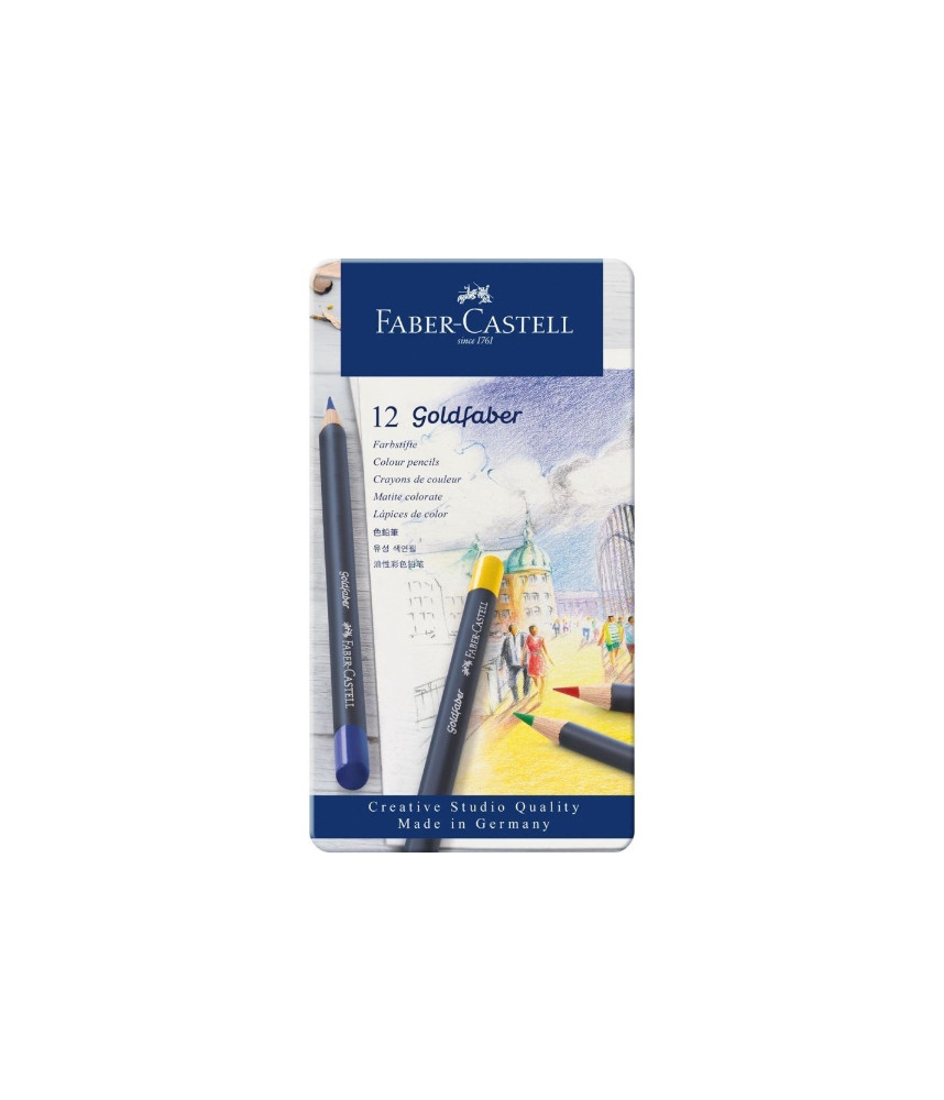 Faber-Castell Goldfaber Colour Pencil 12Pc