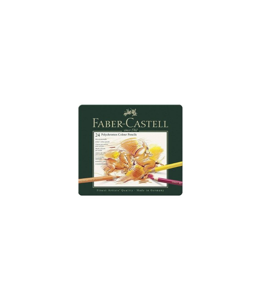 Faber-Castell Polychromos Colour Pencil 24Pc