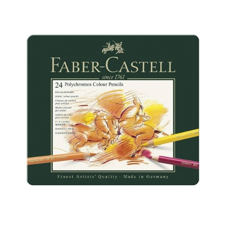 Faber-Castell Polychromos Colour Pencil 24Pc