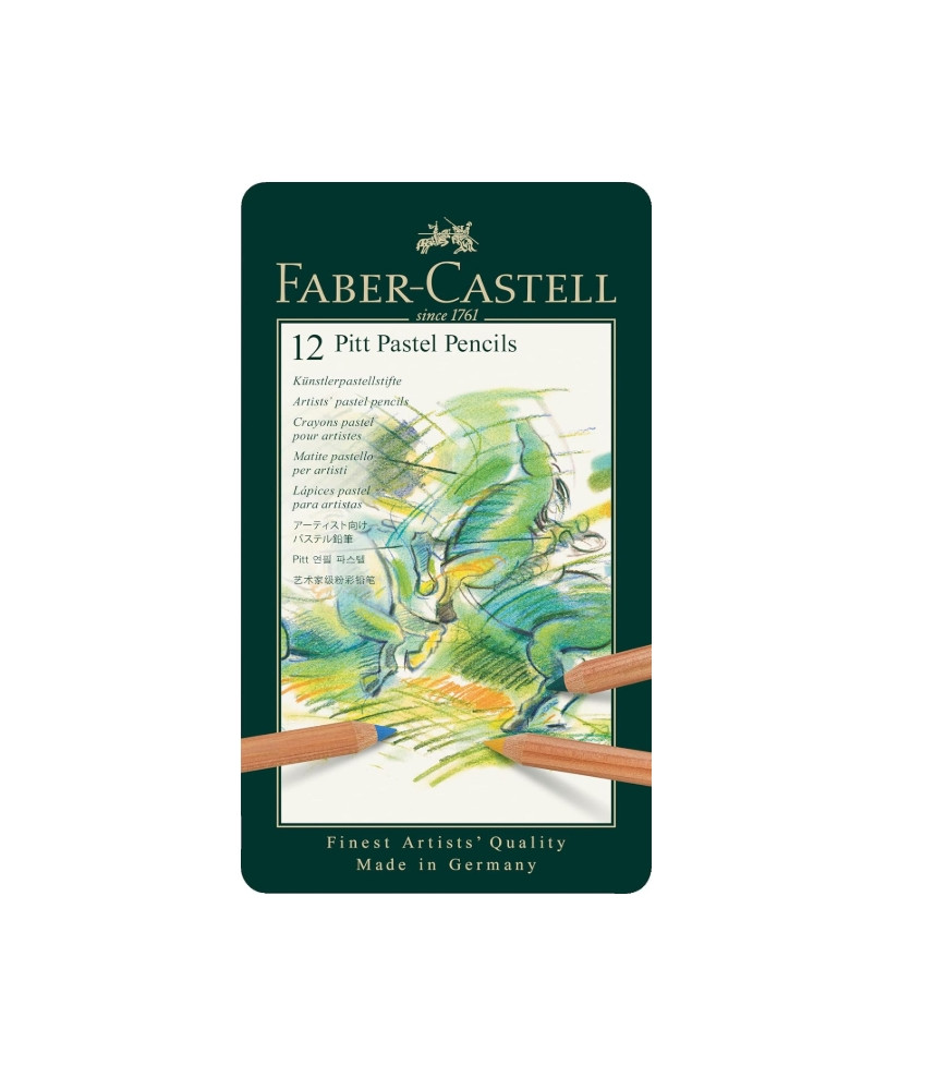 Faber-Castel Pitt Pastel Pencils 12Pc
