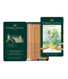 Faber-Castel Pitt Pastel Pencils 12Pc