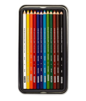 Prismacolor Premier Colored Pencils, Soft Core, 12Pc