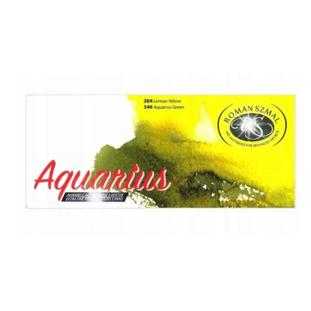 Aquarius Watercolour Paint Pan Set Roman Szmal 5pc