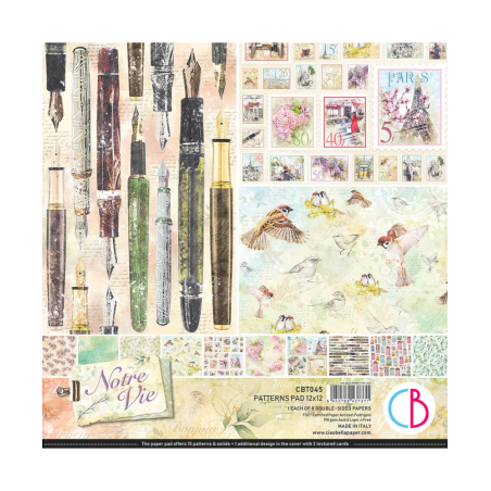Ciao Bella 12 x 12 Paper Pack - Notre Vie