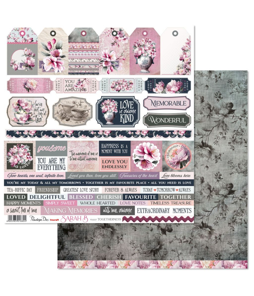 Penelope Dee Sarah B 12 X 12 Paper - Togetherness