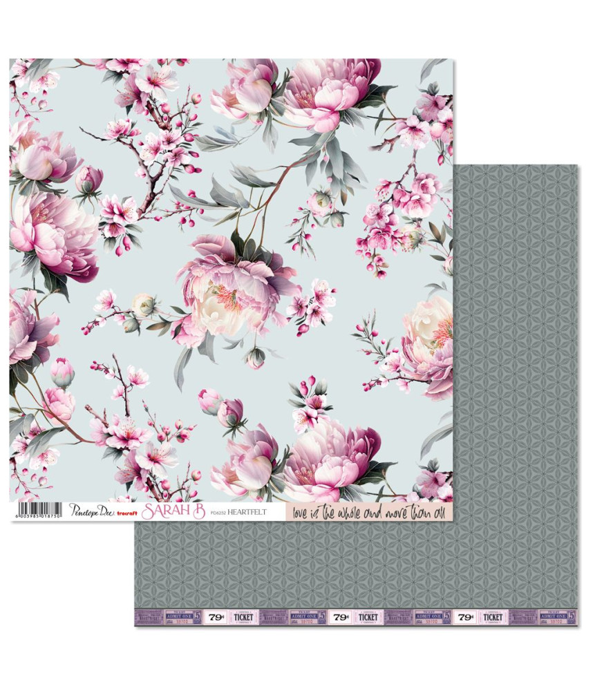 Penelope Dee Sarah B 12 x 12 Paper - Heartfelt