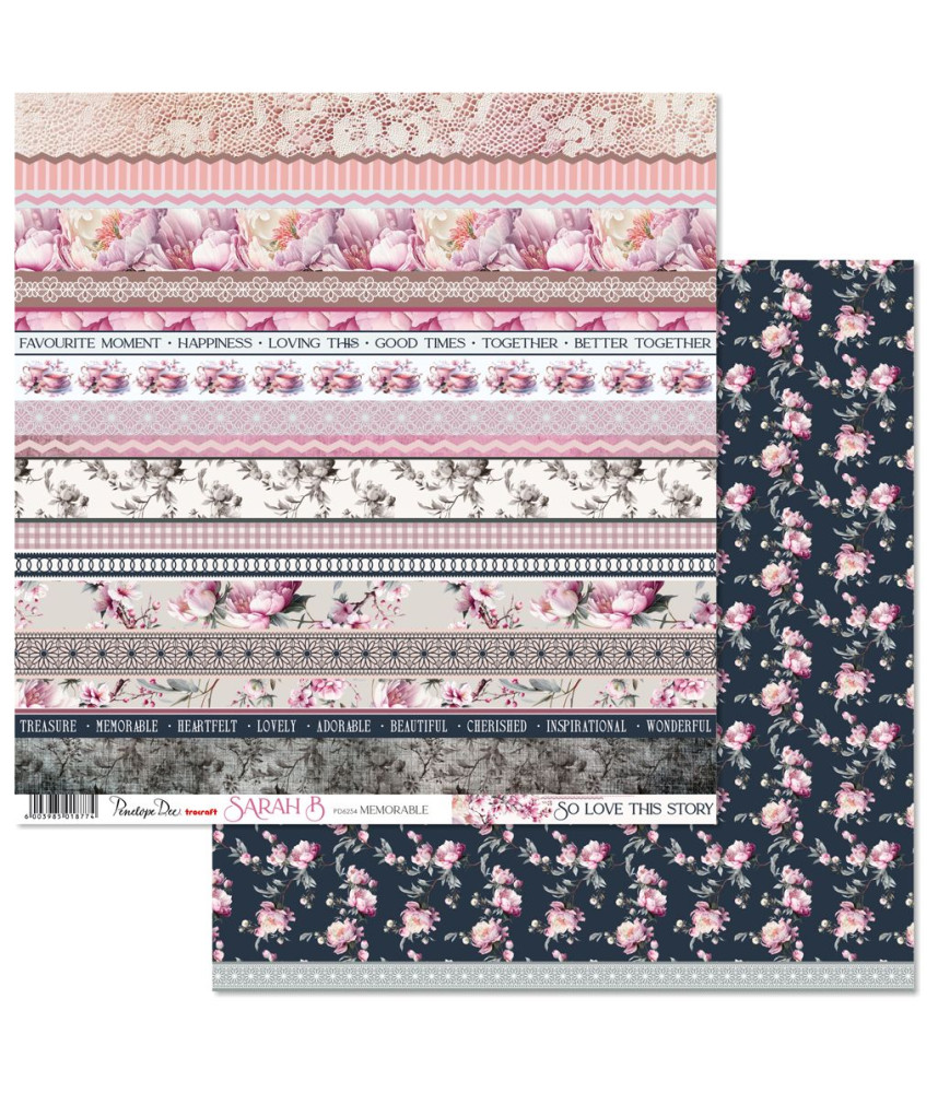 Penelope Dee Sarah B 12 x12 Paper - Memorable