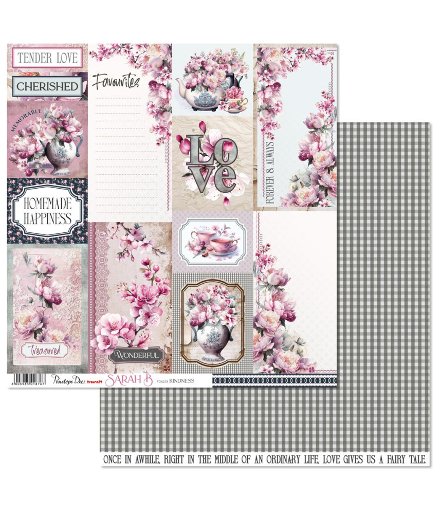 Penelope Dee Sarah B 12X12 Paper -Kindness