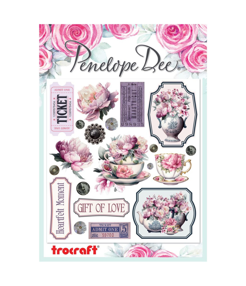 Penelope Dee Sarah B Emellish-It Sticker