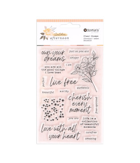 Rosies Studio Clear Stamp Golden Afternoon