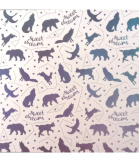 American Craft April & Ivy 12 x 12 Scrapbook Paper 014