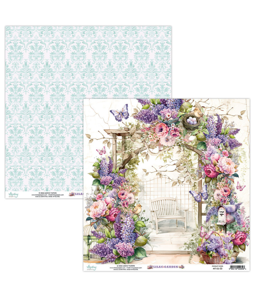 Mintay 12 x 12 Lilac Paper 03