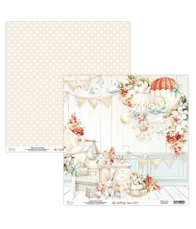 Mintay Lullaby Lane 12 x 12 Scrapbook Paper 01