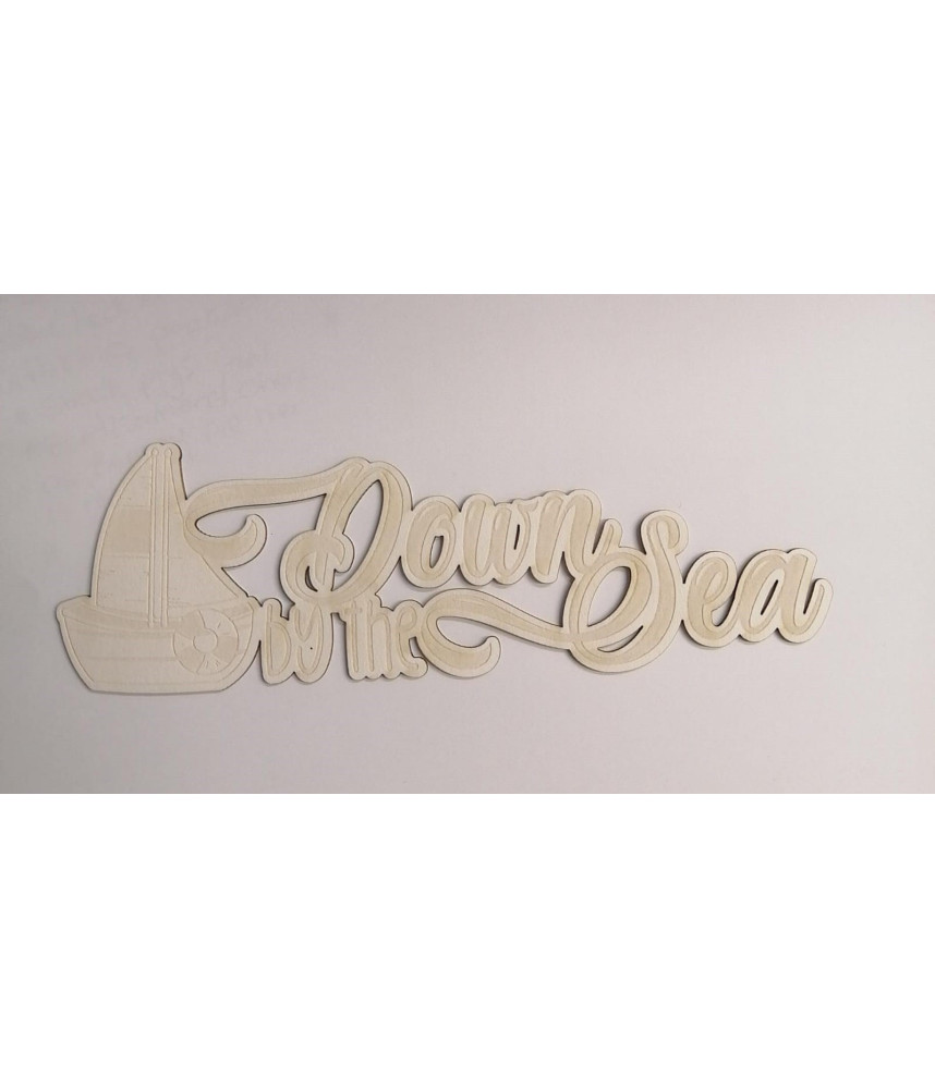 Scrap Collections Chipboard Down by the Sea