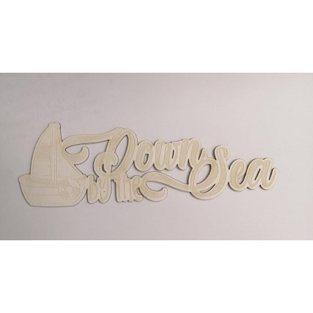 Scrap Collections Chipboard Down by the Sea