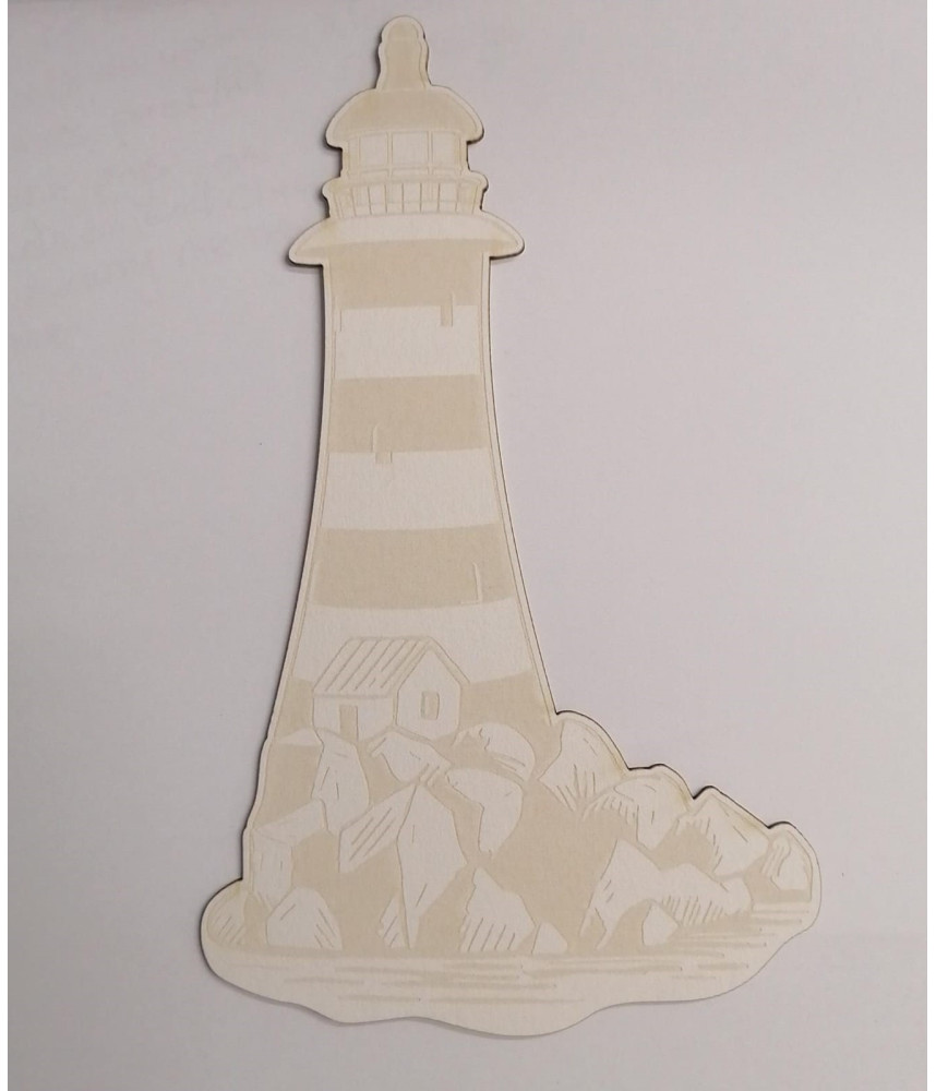 Scrap Collections Chipboard Lighthouse
