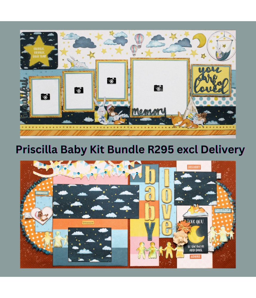 Scrapbook Studio Paper Kit -By Priscilla Good Night