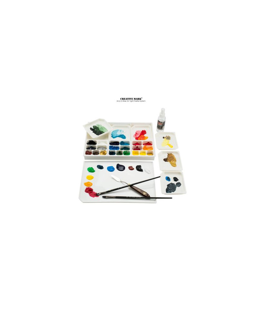 Creative Mark Acryl A Miser Airtight Palette System (Paint and accessories not included)