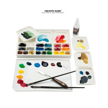Creative Mark Acryl A Miser Airtight Palette System (Paint and accessories not included)