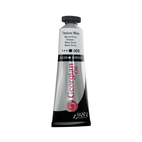 Daler Rowney Georgian Oil Paint 225ml Titanium White 009