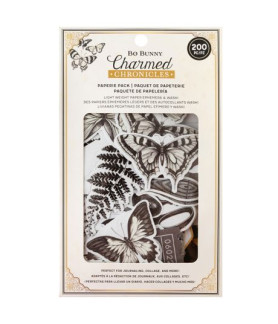 Bo Bunny Charmed Chronicles Ephemera/Die Cuts & Washi Tape Pack