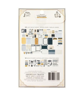 Bo Bunny Charmed Chronicles Ephemera/Die Cuts & Washi Tape Pack