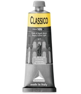 Maimeri Classico Oil Paint 60ml Naples Yellow Light 105