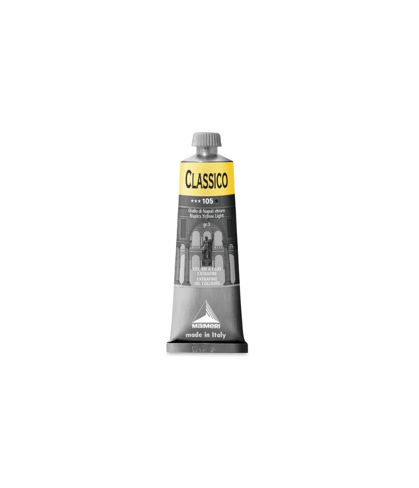 Maimeri Classico Oil Paint 60ml Naples Yellow Light 105