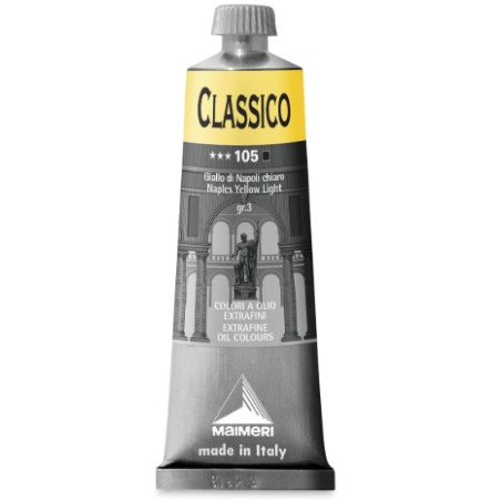 Maimeri Classico Oil Paint 60ml Naples Yellow Light 105