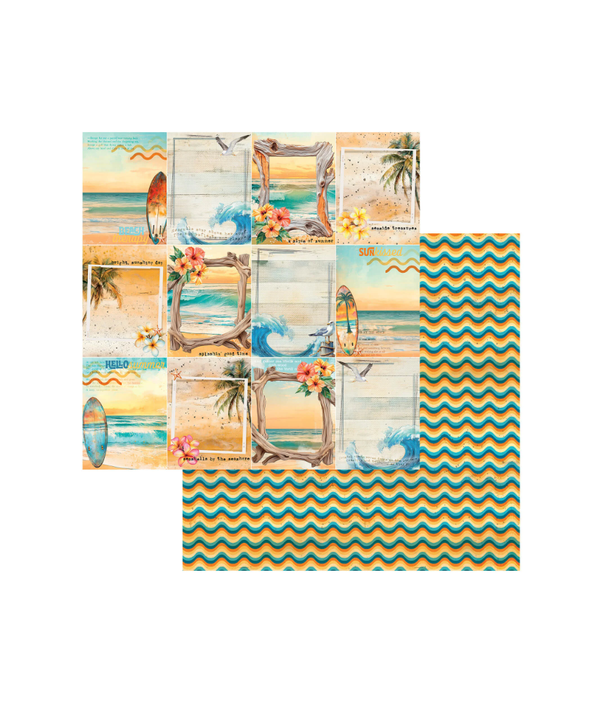 49 and Market Beach Vibes Paper - Driftwood