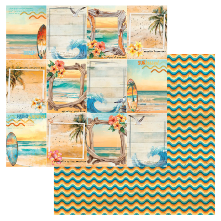 49 and Market Beach Vibes Paper - Driftwood