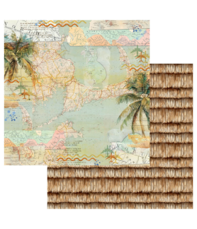 49 and Market Beach Vibes Paper - Saltwater